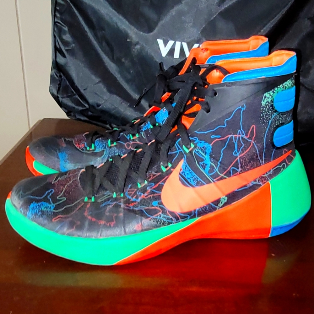 Nike Hyperdunk 2015 Premium Black Blue Lagoon
